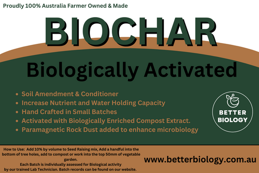 Biochar 15 litre Bucket - Better Biology