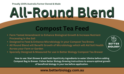 Compost Tea Kit - 240L Compost Tea Brewer - Better Biology